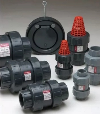 Válvula Check Bola 4 Pvc Cementar Cédula 80 Cepex C/cedazo