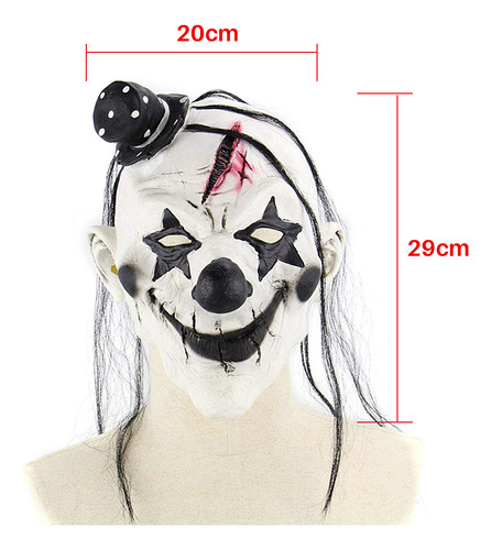Máscara De Látex Para Halloween, Horrible Y Aterrador Disfra