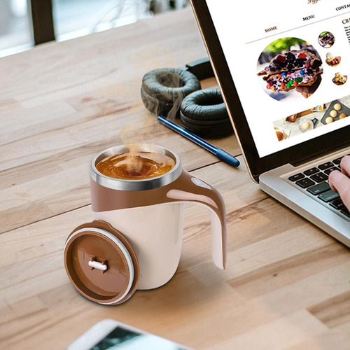 Taza De Café Con Agitación Automática Taza De Café Con Agita