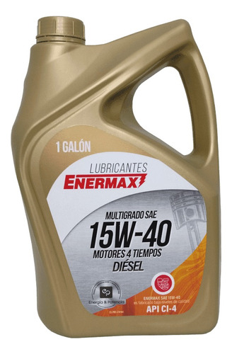 Aceite Enermax 15w40 Motor Diesel - Galón