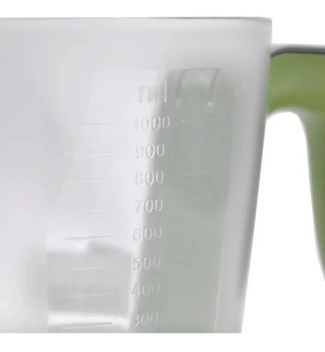 Imagen 2 de 2 de Balanza Digital Jarra Medidora Liquidos 1l Sensibilidad 1gr