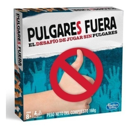 Pulgares Fuera, Juego De Mesa, Hasbro, Envió Gratis