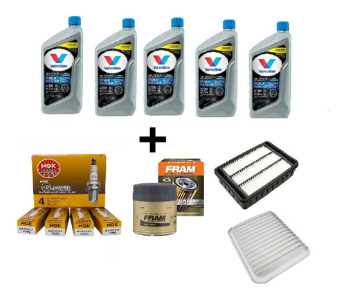 Kit Afinación Outlander 07-13 2.4 Valvoline + Bujia Platino