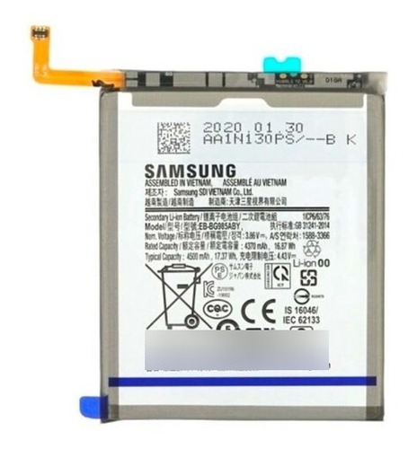 Batería Samsung Note 20 Ultra Instalada Original 