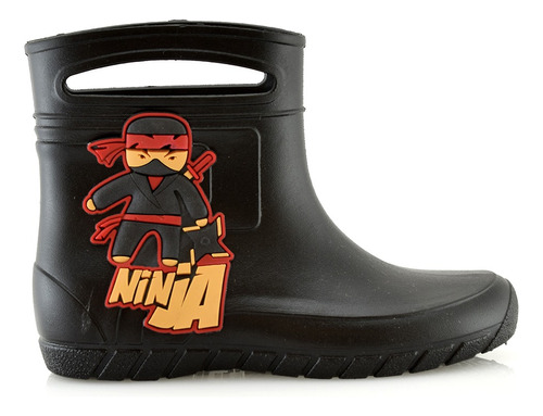 Bota De Lluvia Nenes Niños Lk45-10 Luminares