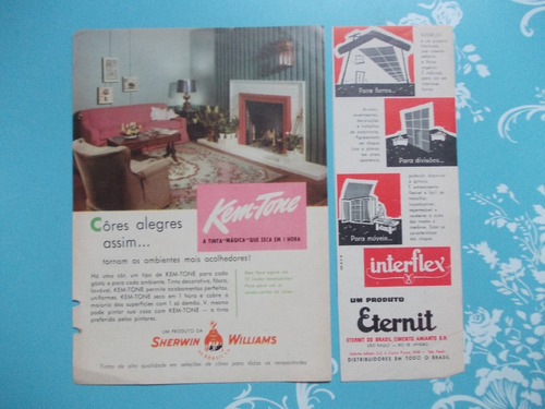 Propaganda Vintage (kit De 2). Sherwin Williams/ Eternit Int