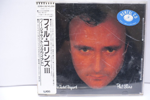 Cd Phil Collins  No Jacket Required  1985 (ed. Jap, Obi)