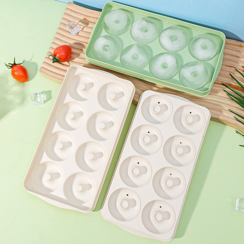 Molde Para Hacer Helados Con Tapa, Rosquillas Y Azúcar Haws