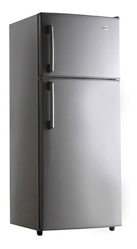 Imagen 1 de 2 de Refrigeradora Global Rg200nf Steel, 249l 9 Pies, No Frost