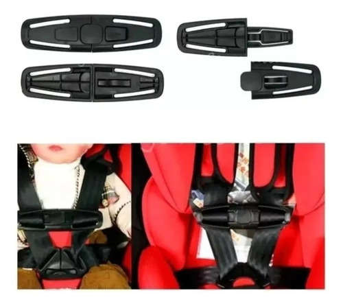 Clip Pecho Sujeción Para Correas Silla Auto Para Bebes Niños