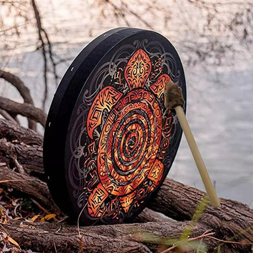 Xile Tambores Chamánicos, Diseño Decorativo De Árbol 10