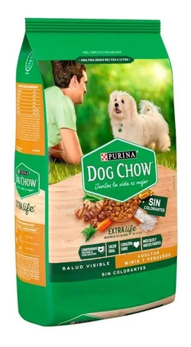 Dog Chow Sin Colorantes 22,7 Kg  Adul - Kg A $31488