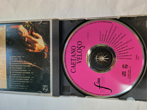 Cd,caetano Veloso,fina Estampa,made In Brazil (Usado)