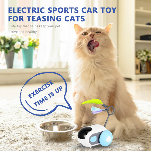 S Sunsbell Juguetes Para Gatos Para Interiores, Turbo Tail C