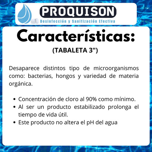 Cubeta Tricloro 20 Kg Tabletas Al 90% Alberca Envio Gratis