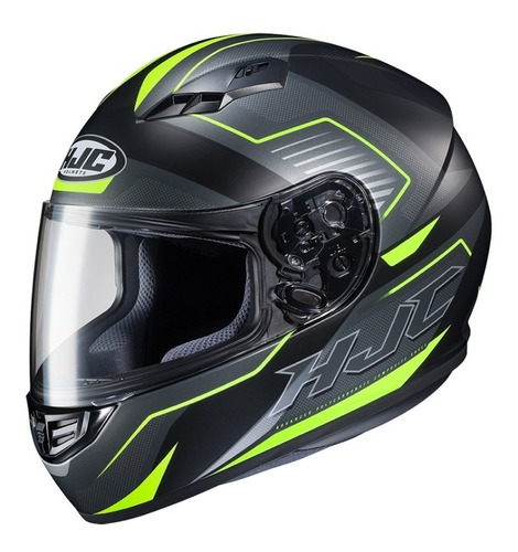 Hjc Casco Integral Cs-15 Trion Mc-3hsf Mate Fluo