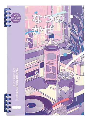 Cuaderno B5 Con Hojas Sueltas, 120 Páginas, Tinta Recargable