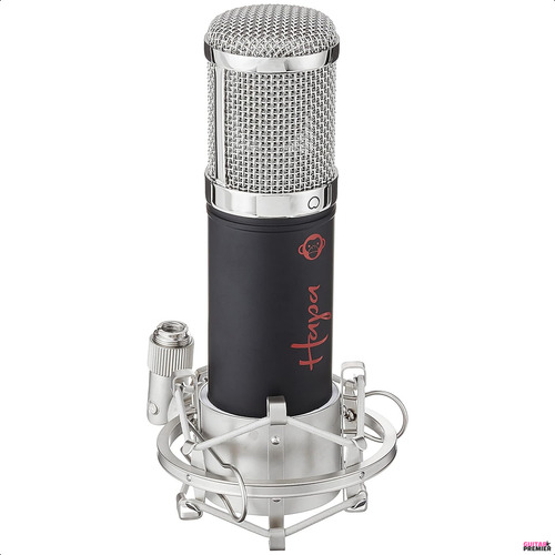 Micrófono Condenser Electret Profesional Soporte Funda Hapa
