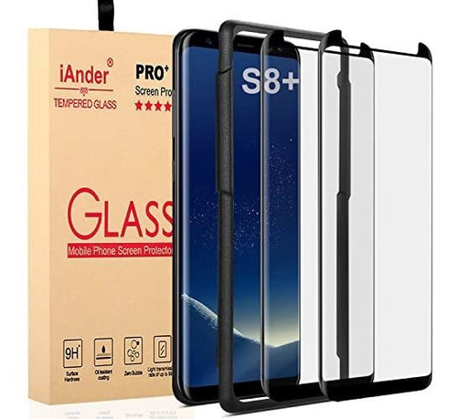 [2-paquete] Galaxy S8 Plus Protector De Vidrio De Tm5u C