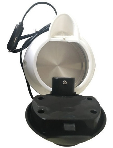 Hervidor 1 L Electrico Calentador De Agua Camping Color Blanco