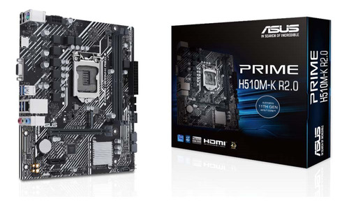 Motherboard Asus Prime H510m-k R2.0 S1200 Dimm 64gb Ddr4