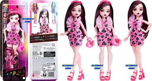 Mattel Monster High G3 Draculaura Moda Moda