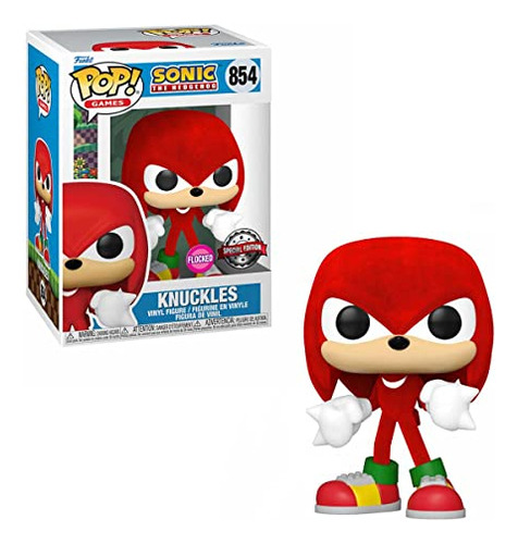 ¡funko Pop! Juegos: Sonic: The Hedgehog: Flocked Knuckles #8