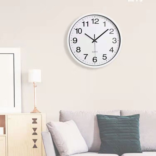 Imagen 2 de 4 de Reloj Pared Mural Redondo 19cm