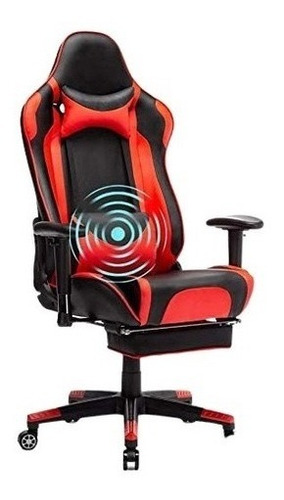 Silla Gamer Ergonómica, Reclinable Y Con Vibración