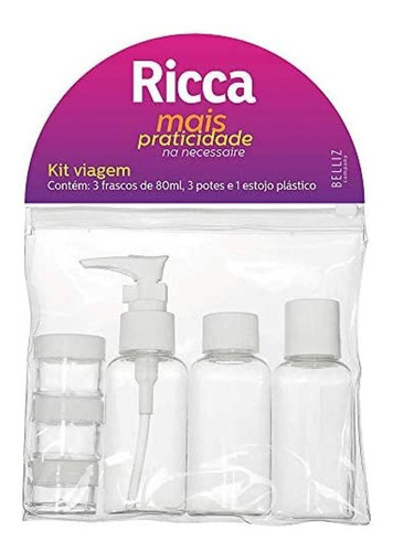 Kit Viagem Ricca Ref 3308