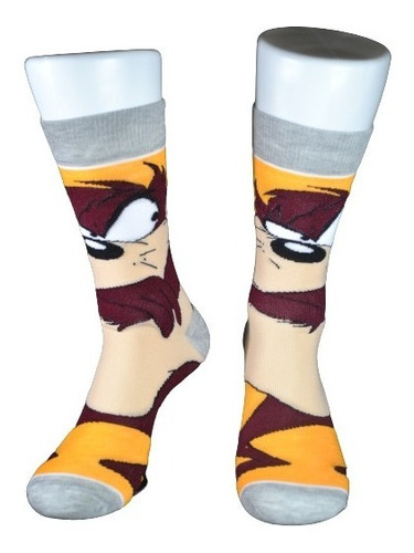 Calcetines Divertidos Animados Looney Tunes Tazmania