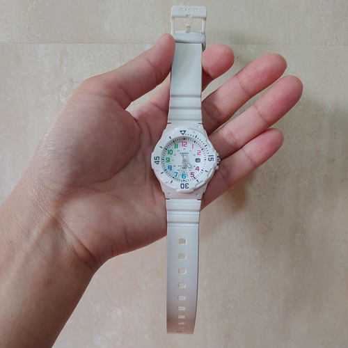 Reloj Casio Damas Lrw-200h-7bv Original Usado En Buen Estado (Usado)