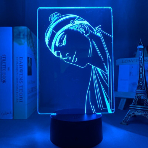 Acrílico 3d Lámpara Bl Pintor De La Luz De La Noche