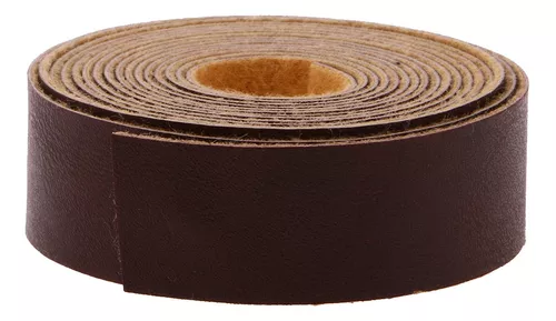 Tiras de correa de cuero para manualidades, 10 metros, 15mm de ancho,  suministros para manualidades de cuero Hugo Correa de la PU del arte