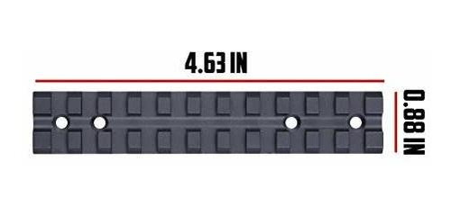 Ruger 10/22 Picatinny Rail Mount Para Ámbitos Y Óptica