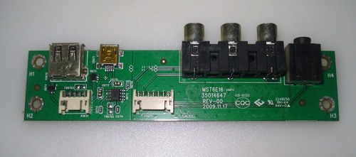 Placa Filha Av E Usb Lc4055(b)fda 35014647