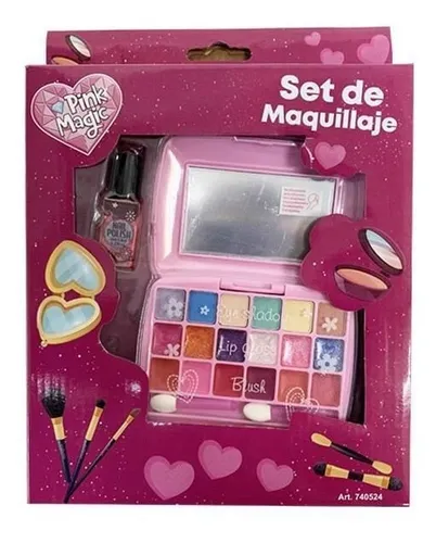 Kit De Belleza Set Maquillaje Rubor Sombras Labios Y Uñas Kit De Belleza Set Maquillaje Rubor Sombras Labios Y Uñas
