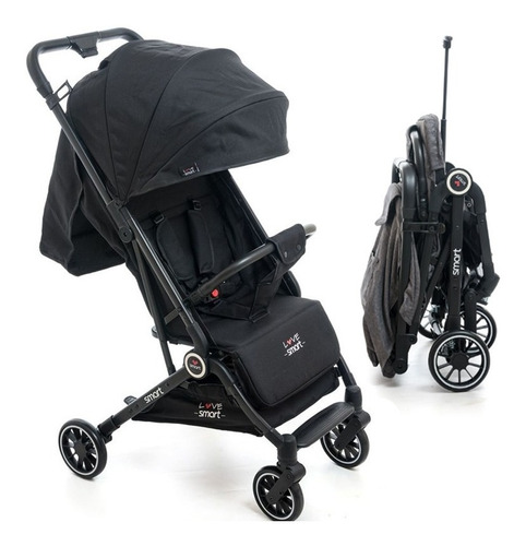 Coche Paseo Love Smart Cama Ultraplegable 1 Mano  Liviano !