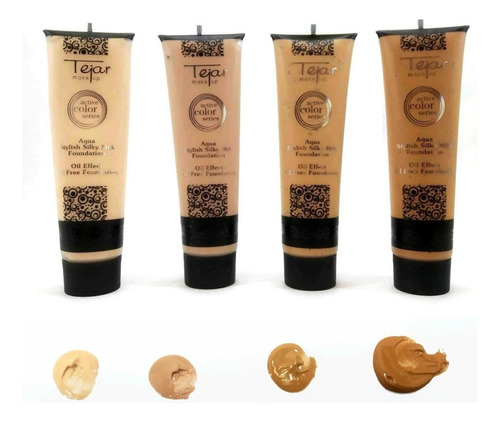 Base de maquillaje en cremoso Tejar Make Up Liquid Foundation - 30g