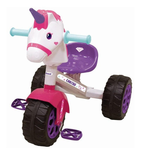 Triciclo Para Niña Unicornio Prinsel Trax 