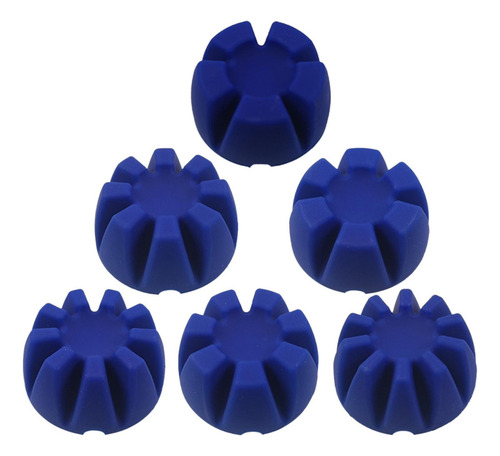 6 Piezas De Modelos De Silicona Con Base De Flores Para