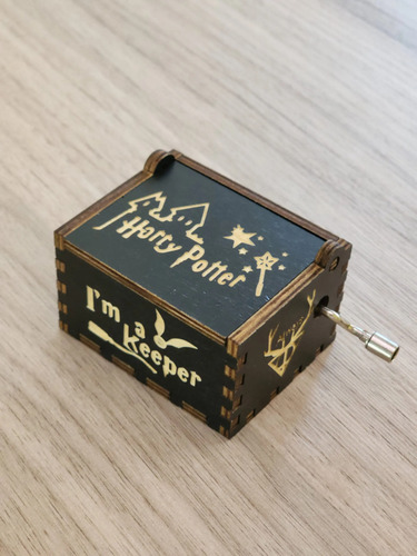 Caja Musical Temática Harry Potter Y La Piedra Filosofal