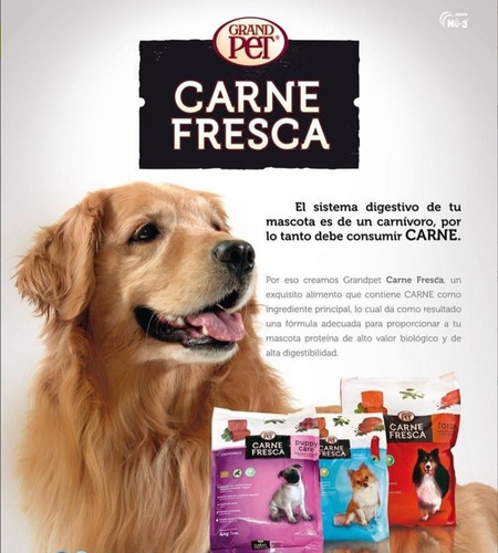 Alimento Para Perro Carne Fresca Puppy Care 4 Kg Cachorros