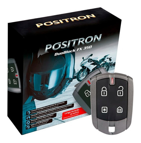 Alarme Positron Motos Duoblock Fx 350 G8 Universal Presença