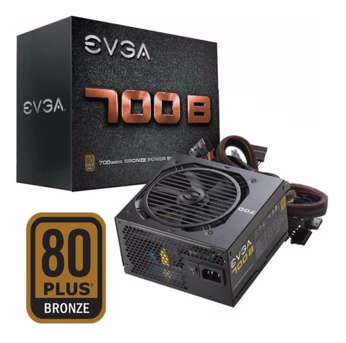 Fuente Pc Atx Gamer 700w Reales 80 Plus Bronze Pci-e