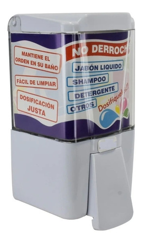 Dispenser Dosificador Shampoo Jabon Baño Detergente Push