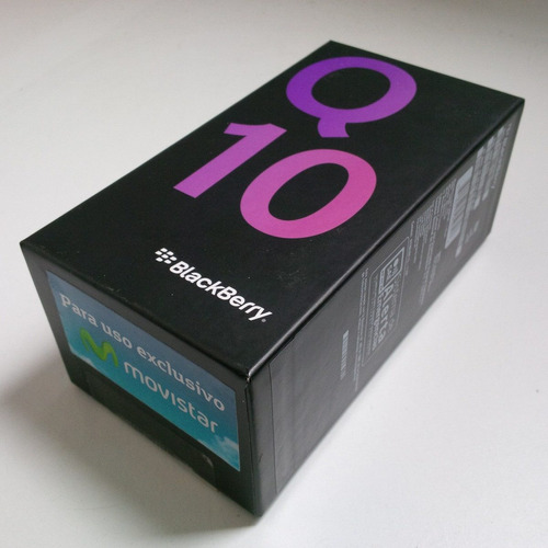 Telefono Blackberry Q10 Nuevo Sellado En Su Caja Movistar
