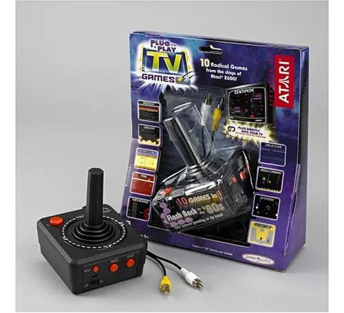 Juegos De Tv, Clasicos De Atari, 10 En 1 De Jakks