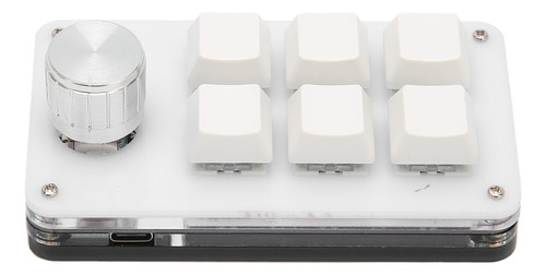 Teclado Mecânico De 6 Teclas, Botão De Uma Mão, Plugue Com F