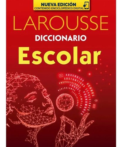 2pzas Diccionario Larousse 10651 Escolar Rojo